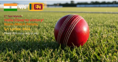 India vs Sri Lanka Test Match
